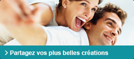 Partagez vos plus belles créations